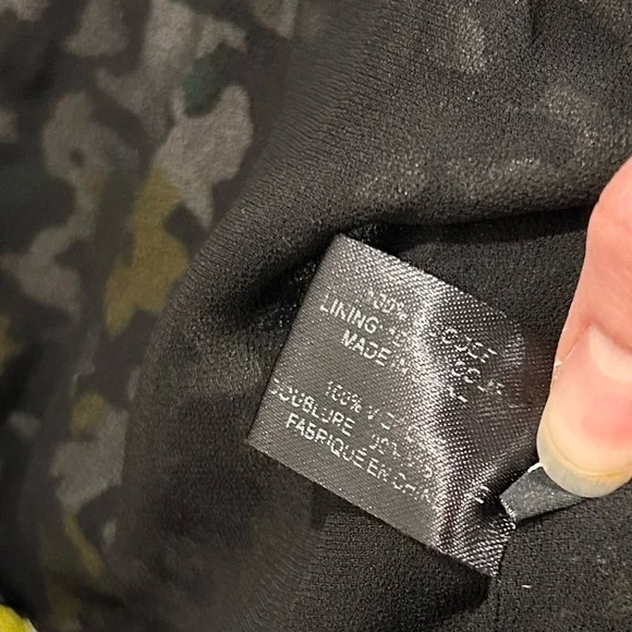 PROENZA SCHOULER Women's Wildflower-Print Georgette Midi Dress Size 4 in Black - Picture 11 of 15